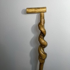 Vine Twisted Wooden Wizard/Walking/Hiking Stick 36 Inches With Handle