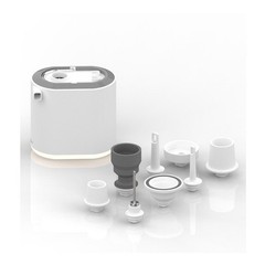 LED Portable Inflator for Balloons Air Mattress Toys USB Rechargeable 4.5KPA