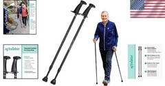 ACTIVATOR Adjustable Walking Poles – Ergonomic CoreGrip for Balance & Stability