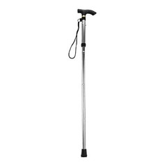 Aluminium Alloy Folding Cane Portable Hand Walking Stick Trekking Hiking W4N0