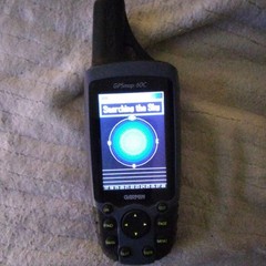 Garmin GPSmap 60C Handheld Hiking GPS Blue/Black 2.6in 240×160 30hr