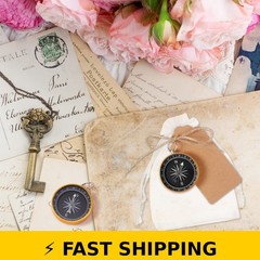 TaoBary 60 Pcs Mini Compasses Party Favors Set for Weddings & Travel