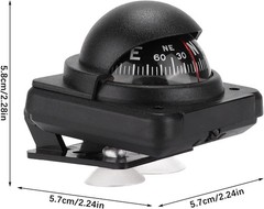For Marine Truck Boat Car Vehicle Dashboard Compass Ball Navigation Magnetic