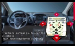 Automobile Dashboard Mount Auto Automotive Vehicle Car Boat Ball Compass Liquid