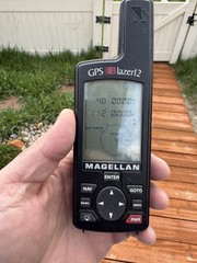 Magellan GPS Blazer 12 Satellite Navigator – tested & works – incl box & instr