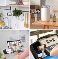 Trendy – Looking Fashionable Adjustable Folding Magnetic Stand fits SmartPhone