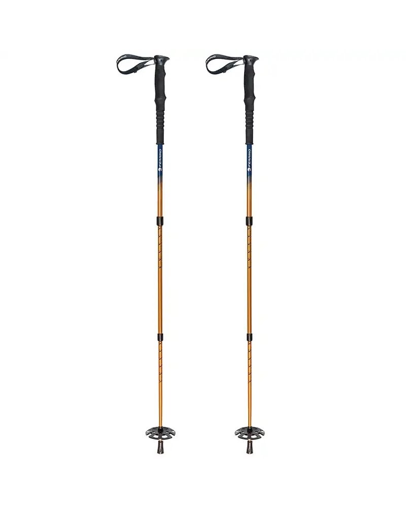 Ferrino Diorite Small Telescopic Hiking Sticks, Yellow (Pair)