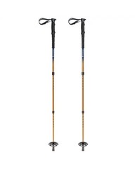 Ferrino Diorite Small Telescopic Hiking Sticks, Yellow (Pair)