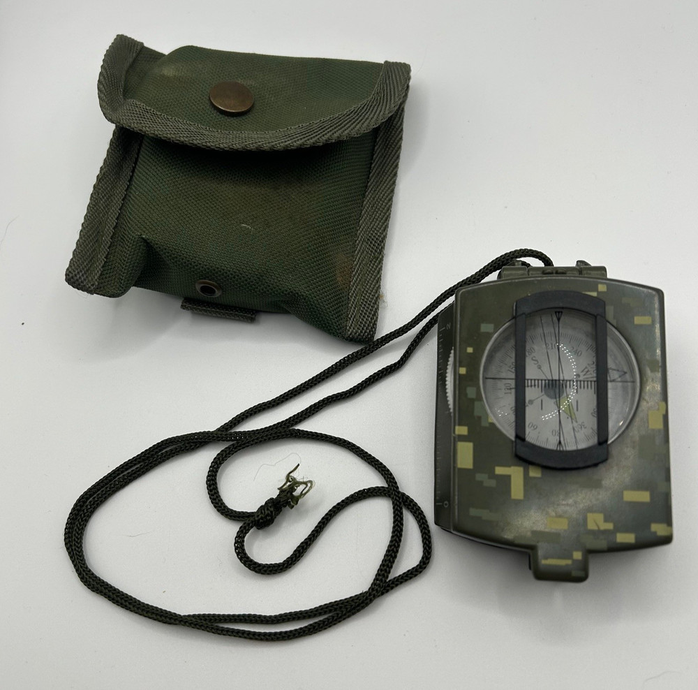 SE Military Lensatic And Prismatic Sighting Survival Emergency Compass