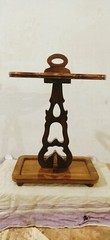 Handmade Antique Designer Wooden Storage Rack for Walking Canes Sticks Golf Club