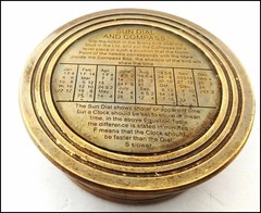 Brass Mary Rose Antique Sundial Compass Vintage Designer Gift Nautical Compass