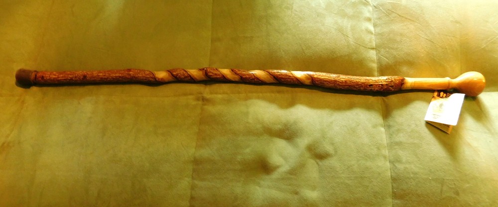 Hiking Walking/Trekking/ Cane Stick/KNOB 37″ – Handcrafted From Beautiful Woods