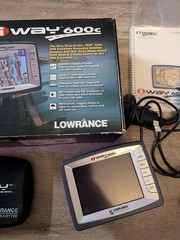 Lowrance iWay 600C GPS Navigation System Automotive Marine 5″ Touchscreen TESTED