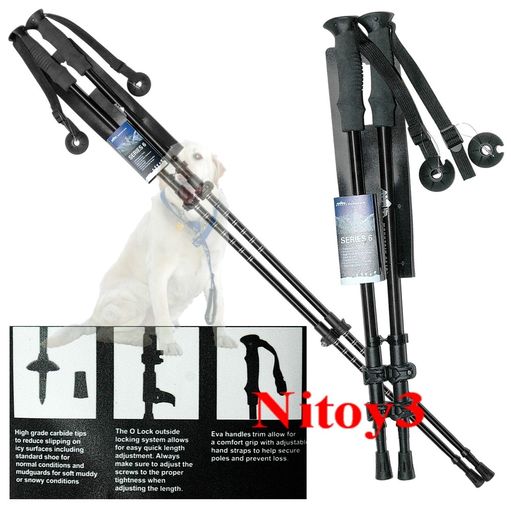 Sierra Mountain Gear Series 6 Trekking Poles – O Lock locking system One Pair
