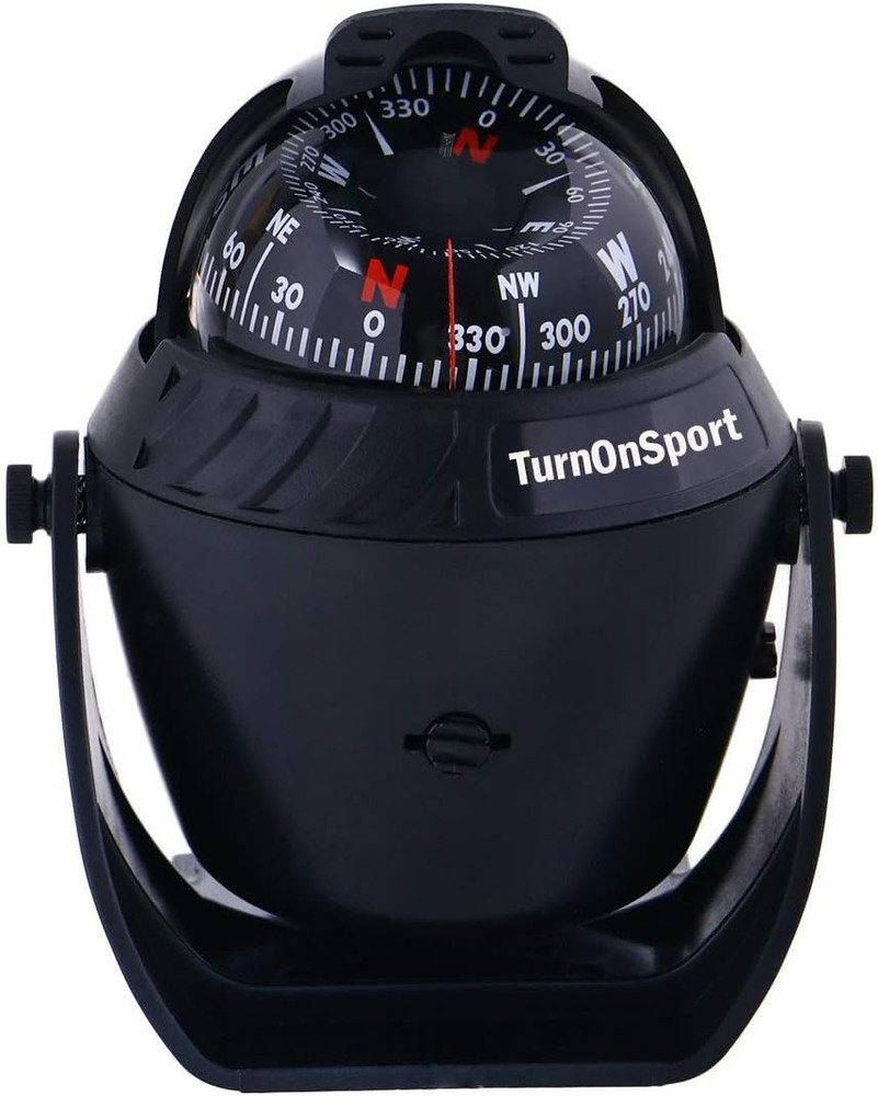 Boat Compass Dash Mount Flush – Boating Compass Dashboard Suction – Navigation M