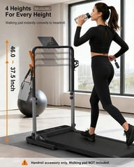 Walking Pad Handle Bar Attachment Only, Compatible with Walking Pads 22.4″ Wi…