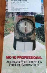 Vtg Rare Suunto MC-1D Professional Mirror Compass Accuracy New Ships Quickly