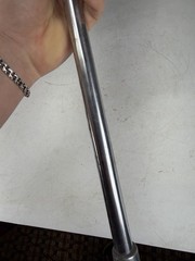 Pakistan Made Aluminum And Faux Leather Shooting Stick Walking Stick Chair