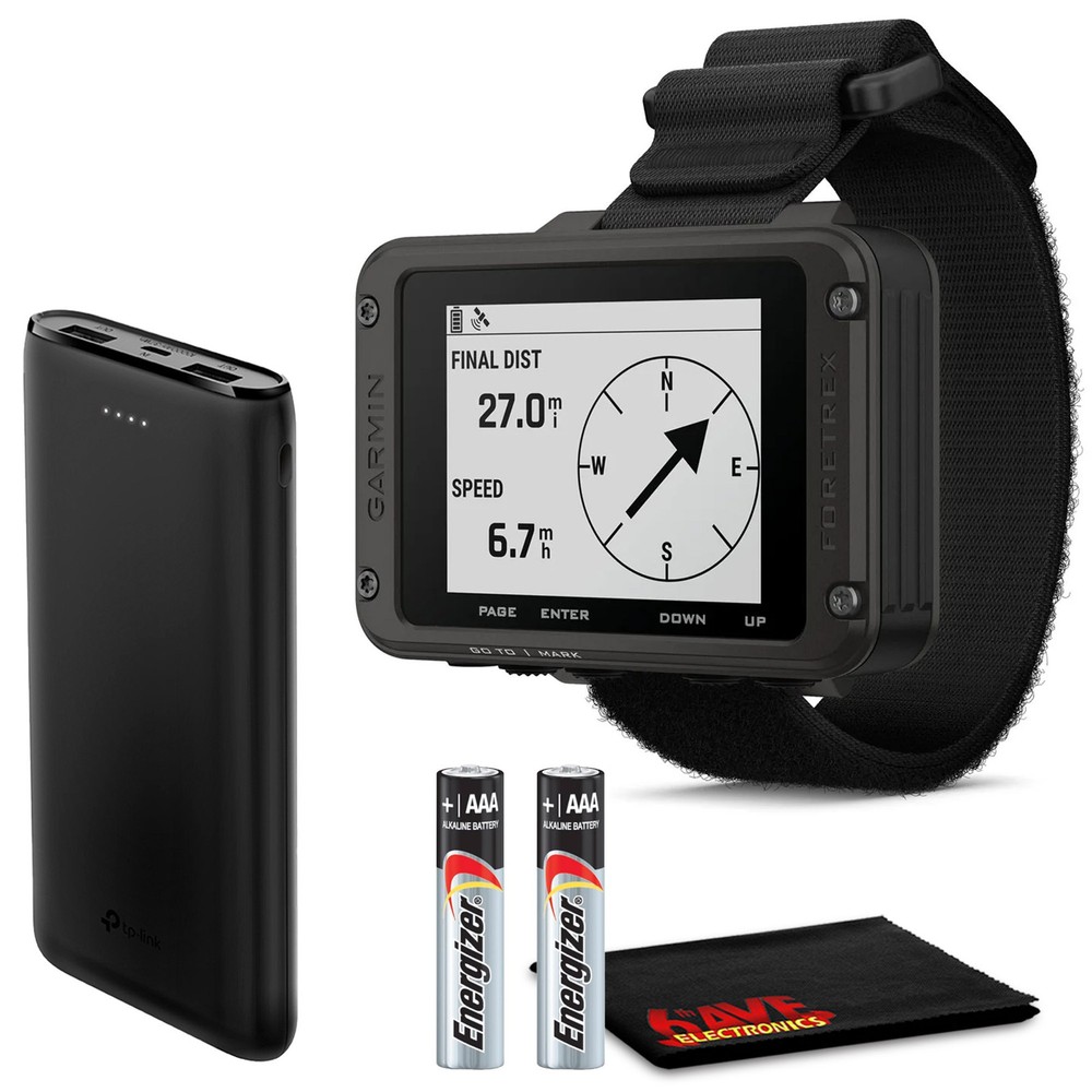 Garmin Foretrex 801 Wrist-Mounted GPS Navigator with Strap – Upgraded GNSS