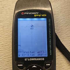 Lowrance iFinder Pro Handheld Hiking GPS WAAS, 2.3in 240×240, Black/Gray