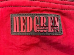 Vintage Hedgren Outdoor Gear Red Nylon Backpack Hiking Travel Pack