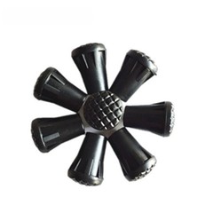 10pcs Outdoor Trekking Pole Covers Plastic Tip Protectors for Hiking Poles