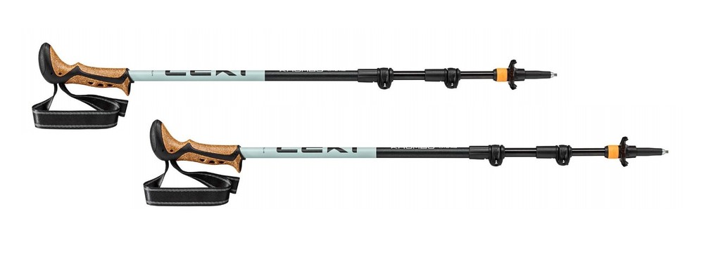 LEKI Khumbu AS Art. 65620261 aluminium walking sticks – adjustable 110 – 145cm