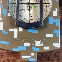 Pocket Transit Army Geology Compass for Outdoor Hiking Camping Survival Marching