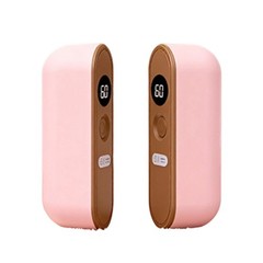 Split Type Charging Magnetic Hand Warmer 3000mAh Double Side Warm for Outdoors