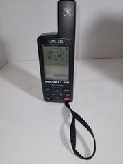Magellan GPS 315 12 Channel GPS Navigator w/ Box & Manuals W/VHS – Tested Works