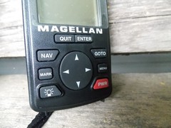 MAGELLAN 315 Portable GPS Navigator Boating Hunting Hiking Box Manual & Case