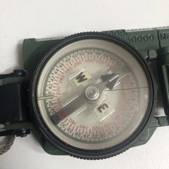 US MILITARY 1989 COMPASS MAGNETIC NSN 6605-01-196-6971 SandY-183 W/CORD