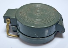 Vintage Engineer Lensatic Compass Japan Liquid Filled Military