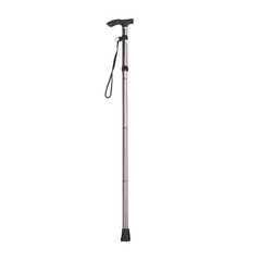 Aluminium Alloy Folding Cane Portable Hand Walking Stick Trekking Hiking L0J5