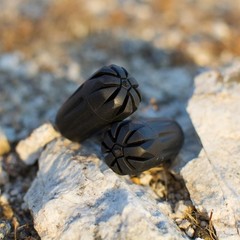 Trekking Pole Boot Tips, Rubber Caps, Replacement Feet, Hiking, Walking, Pair