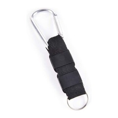 3x Mini Compass Thermometer Outdoor Camping Survival Keychain Carabiner Kits
