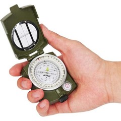 Durable Waterproof Military Compass Luminous Dial Portable Hiking Adventure Gear