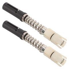 2 Pcs Telescopic Hiking Pole Trekking Parts Extension Tube Accessories