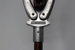 Vintage Gamebird Shooting Walking Stick Leather Seat – Made in England