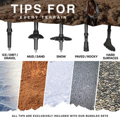Ultra Light Trekking, Walking, and Hiking Poles – Collapsible, Lightweight, Quic