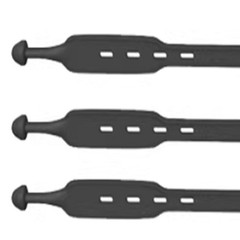 6Pcs Pole Strap Hiking Pole Fasteners Portable Flexible Adjustable Holes for