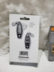 UST Lensactic Compass And Coghlan’s Four Function Whistle – NEW