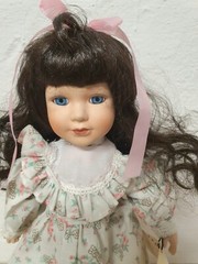 Artist doll porcelain doll 36 cm collector rarity Vintage