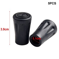 Long Lasting 5pcs Trekking Pole Tip Cap Preserve Your Walking Stick’s Condition