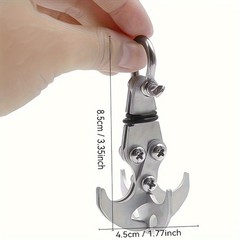 Foldable Climbing-used Heavy-duty Sturdy Durable Folding Climbing Four-Claw Hook