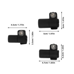 3 Pcs Trekking Pole Lock Accessories for Walking Sticks Climbing External