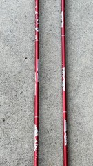 Set of Alafen Folding Trekking Poles 110-125CM Red .. 92A