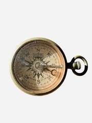 Antique Taylor LEEDAWL Compass PAT. APR. 20. 1915 WORKING