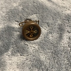 VINTAGE marble’s Gladstone MICHINGAN Brass Compass brooch