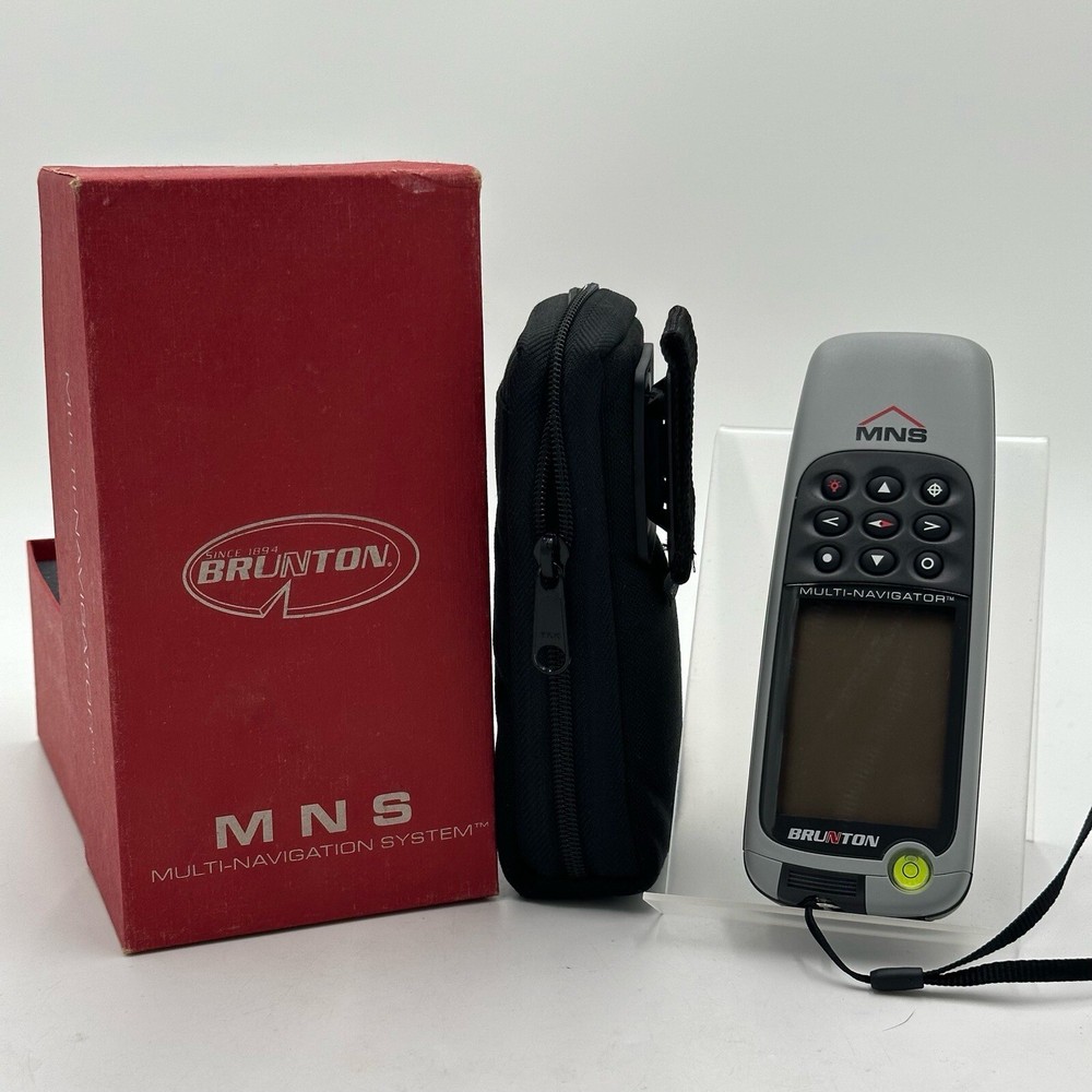 Brunton Multi Navigation System With Box And Carrying Pouch